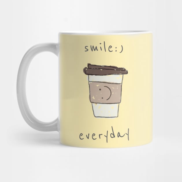 Coffee Lover Smile Everyday by thecolddots